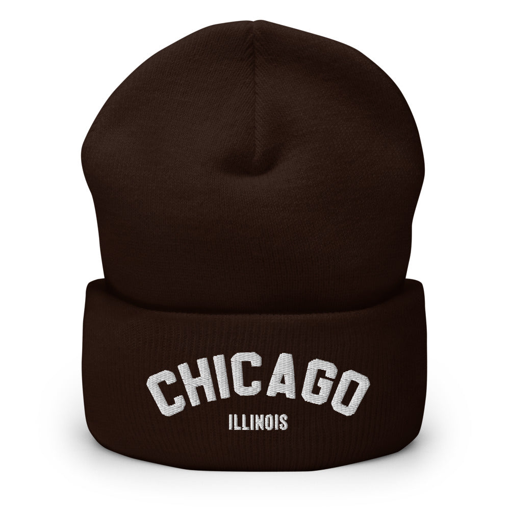 Chicago Illinois Cuffed Beanie