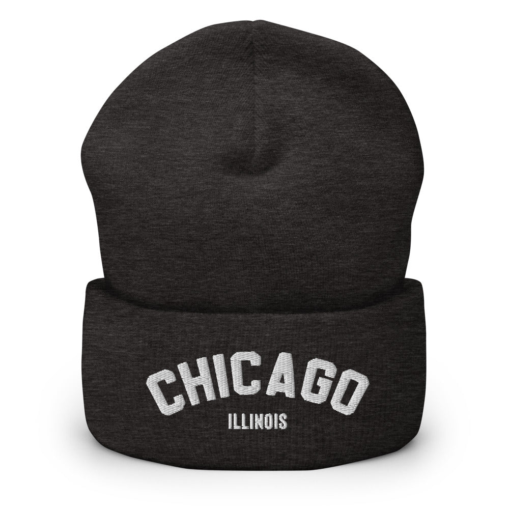 Chicago Illinois Cuffed Beanie