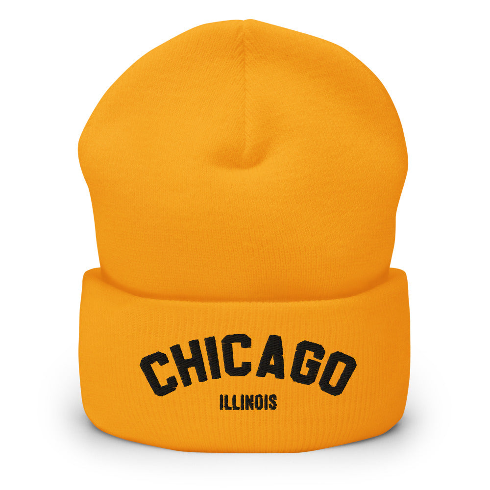Chicago Illinois Cuffed Beanie
