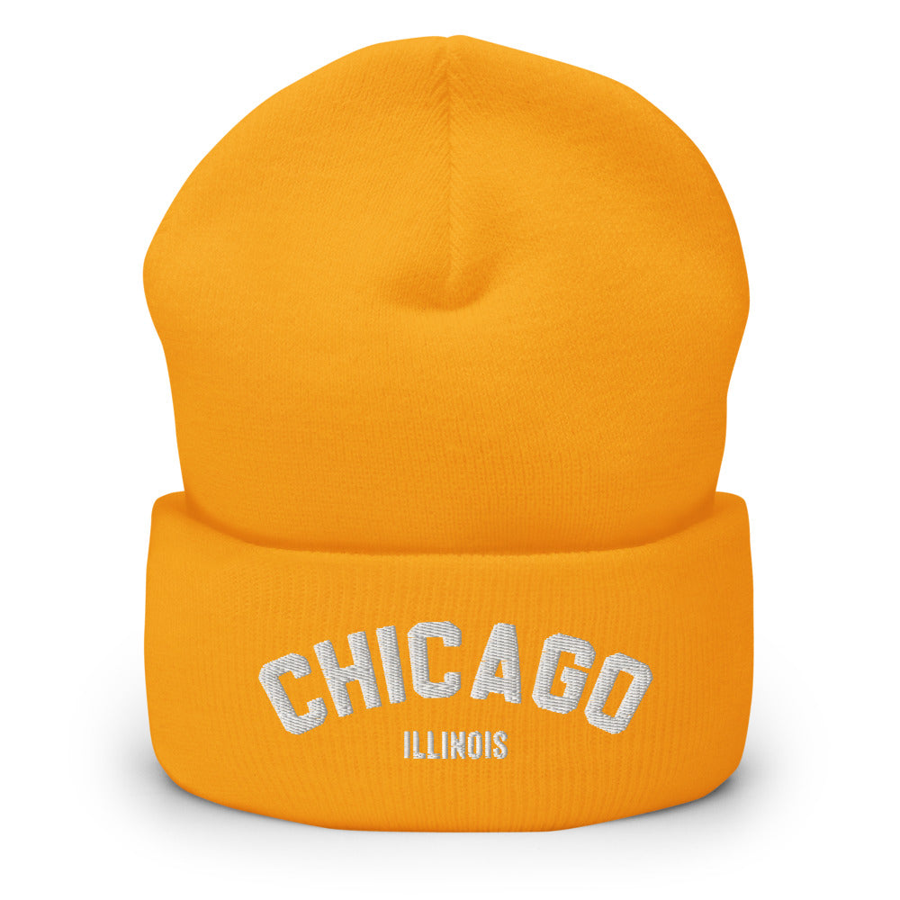 Chicago Illinois Cuffed Beanie