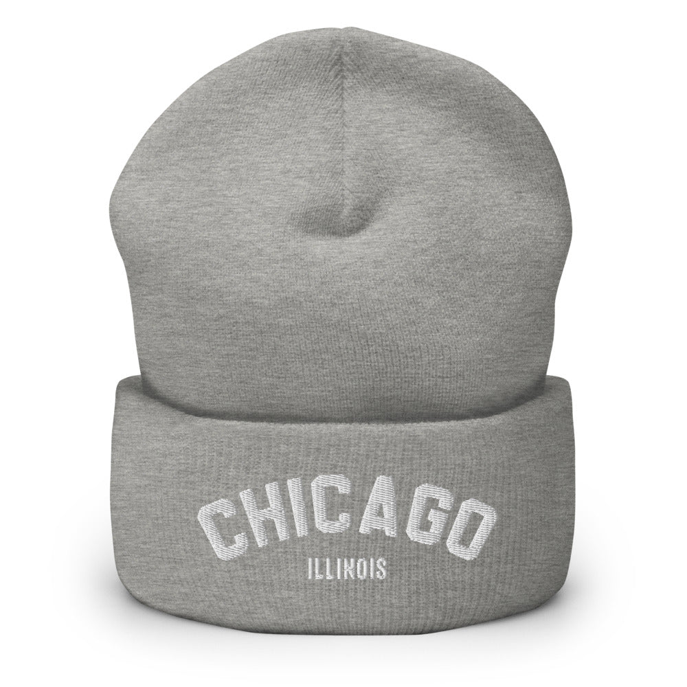Chicago Illinois Cuffed Beanie