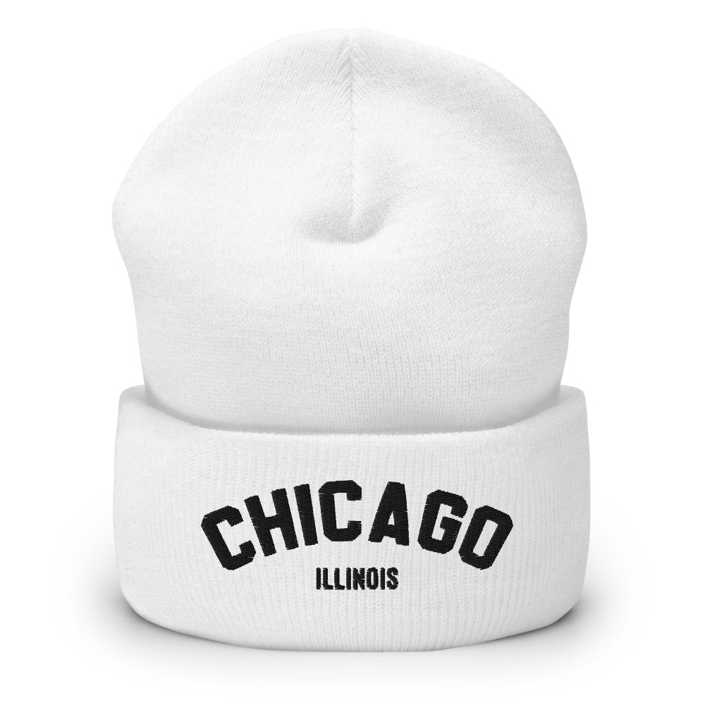 Chicago Illinois Cuffed Beanie
