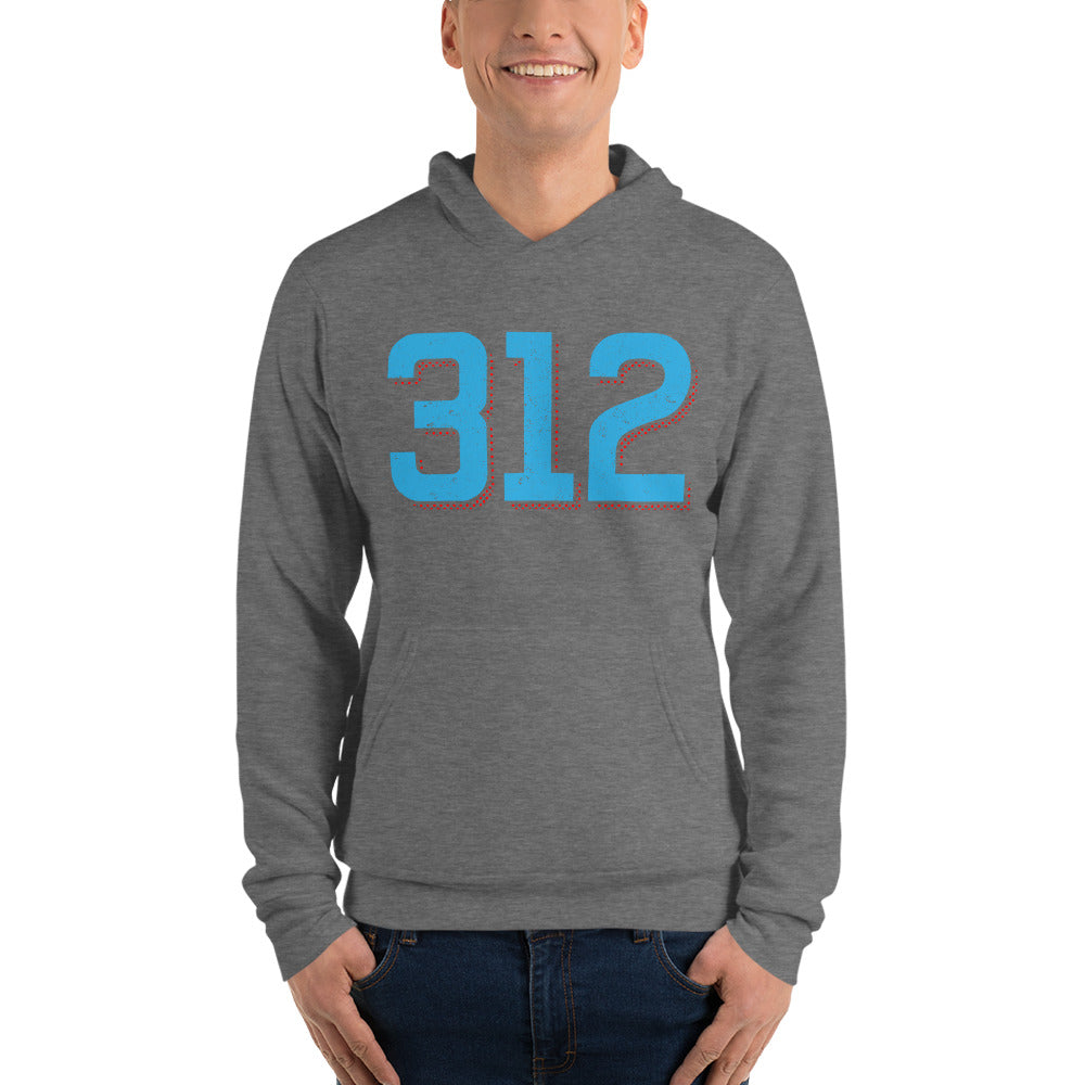 Chicago 312 Area Code Unisex Hoodie