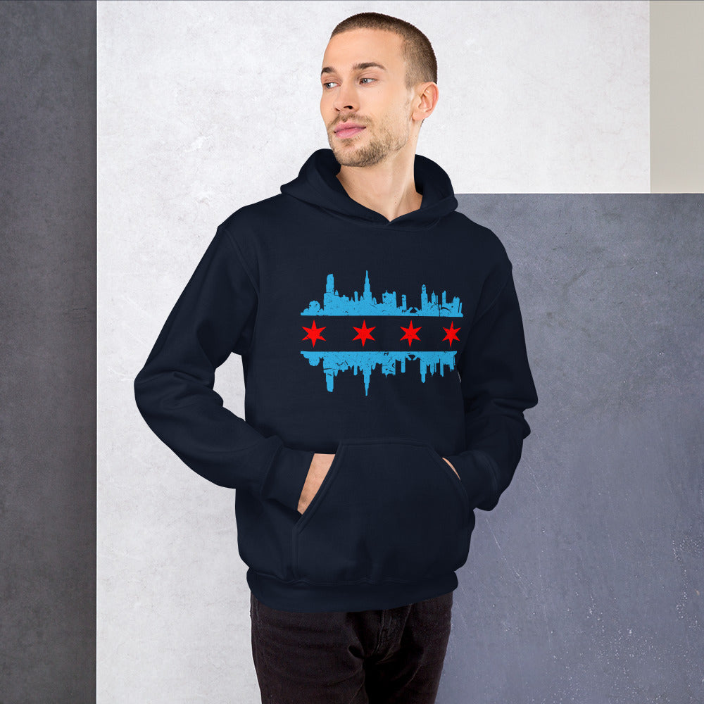 Chicago Skyline Unisex Hoodie