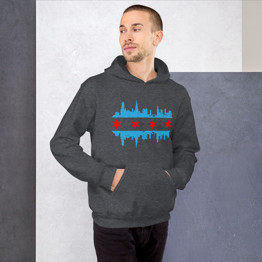 Chicago Skyline Unisex Hoodie