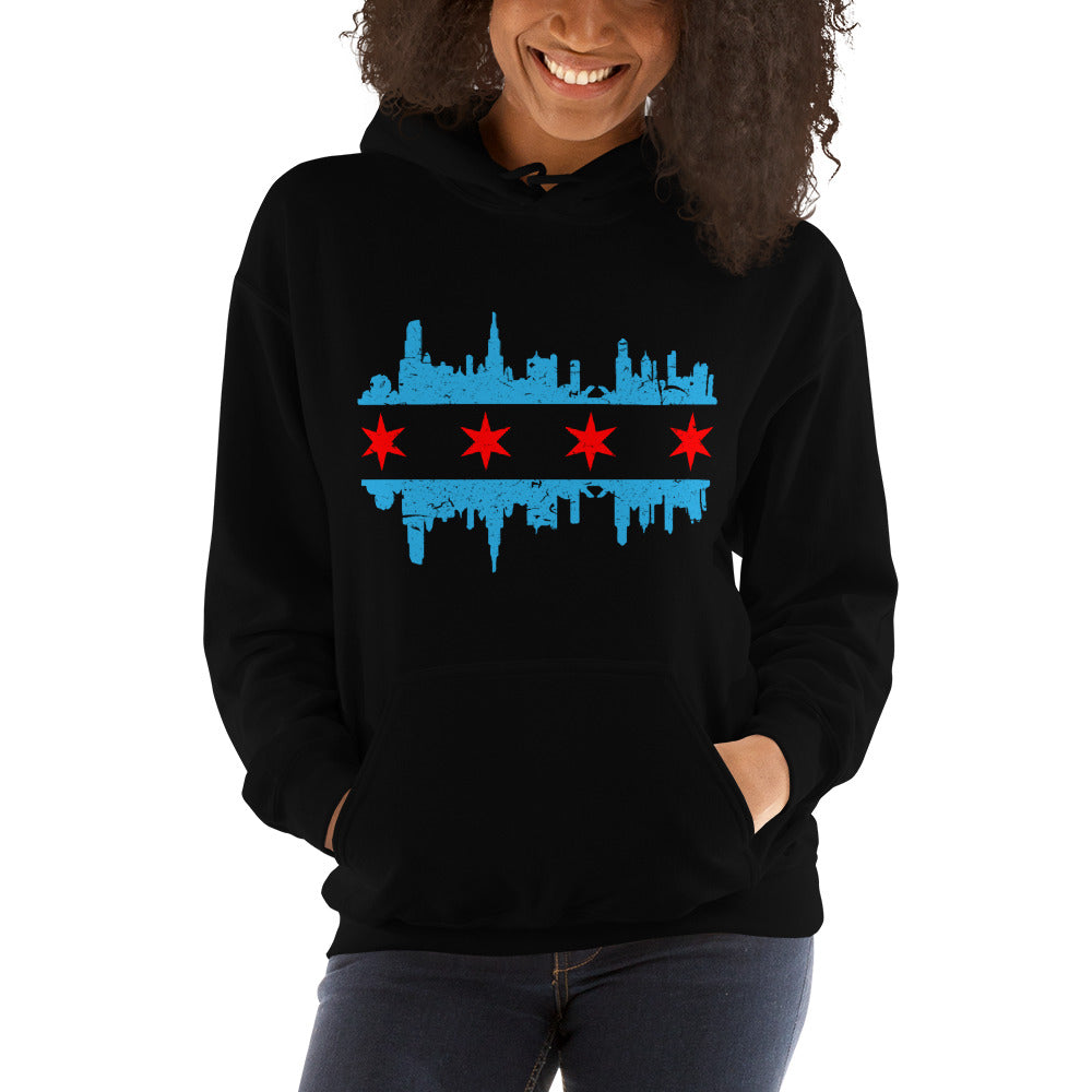 Chicago Skyline Unisex Hoodie