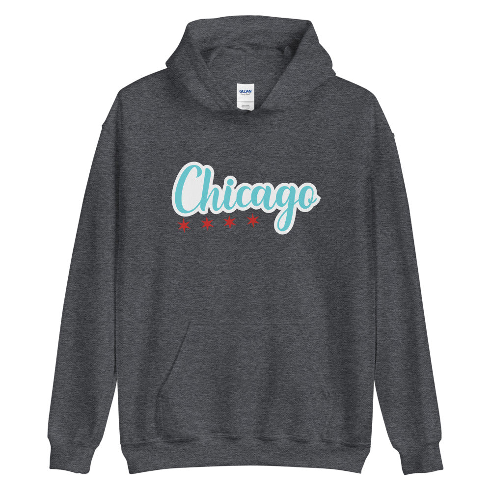 Chicago Stars Chicago Flag Inspired Unisex Hoodie