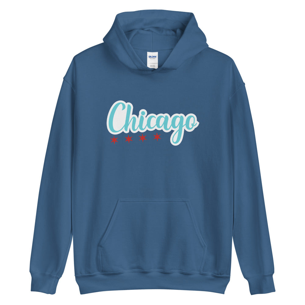 Chicago Stars Chicago Flag Inspired Unisex Hoodie