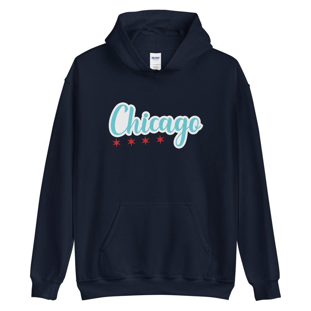 Chicago Stars Chicago Flag Inspired Unisex Hoodie