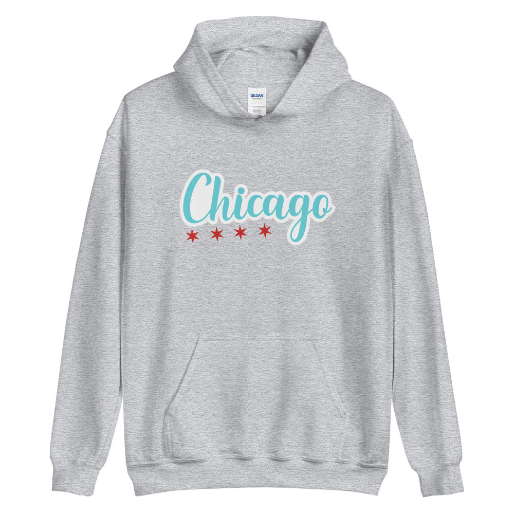 Chicago Stars Chicago Flag Inspired Unisex Hoodie