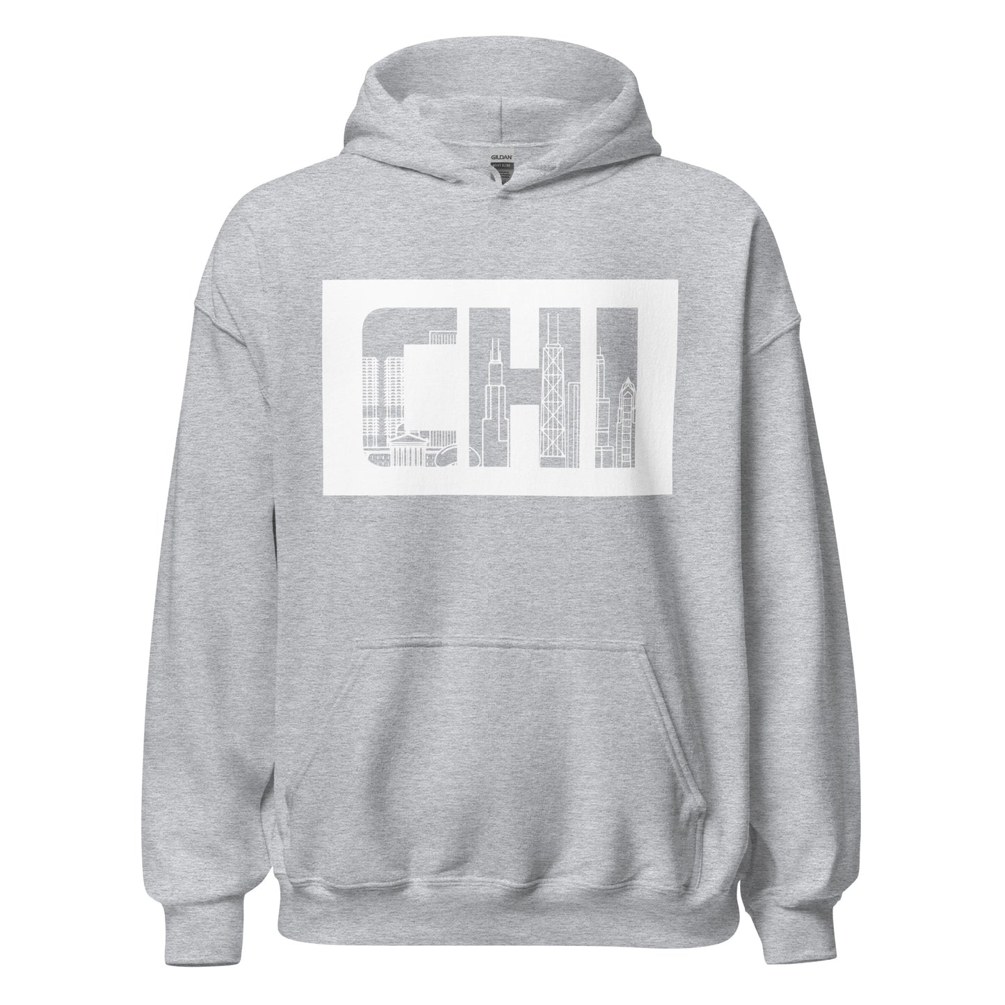 Downtown Chicago Unisex Hoodie