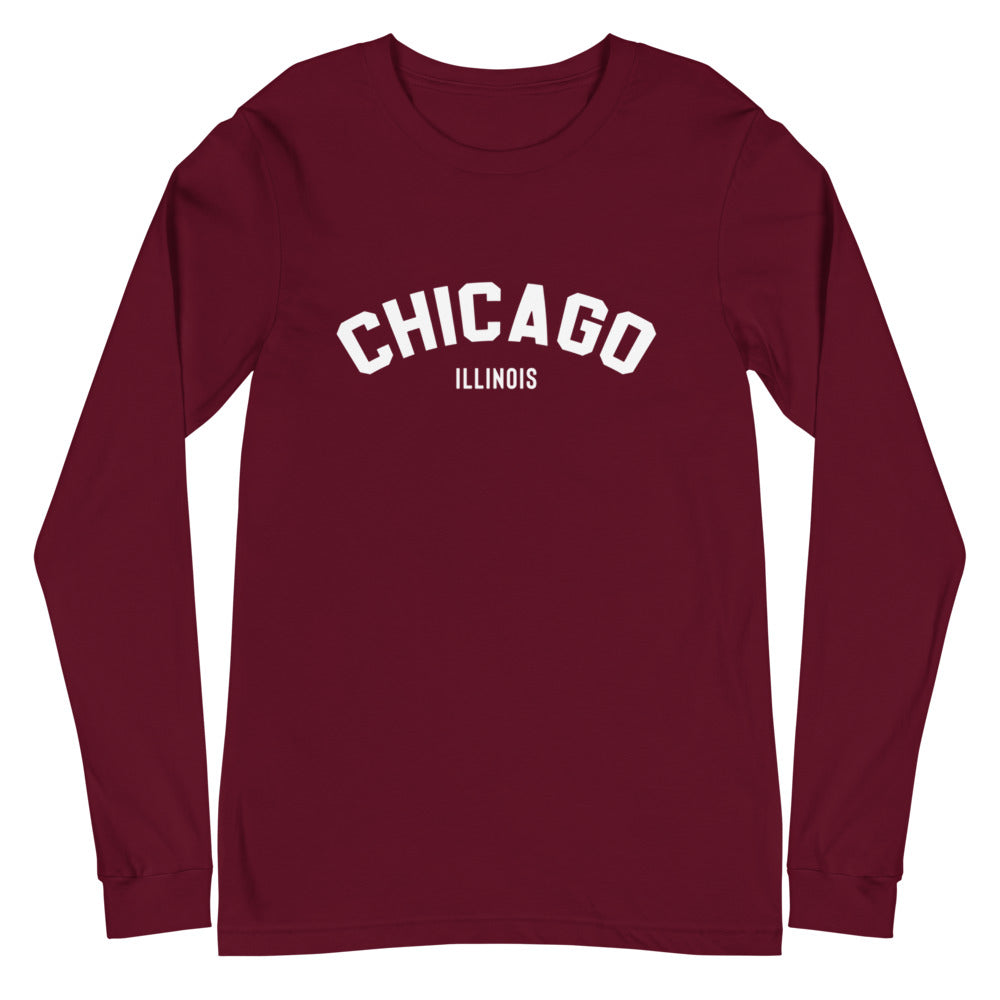 Chicago Illinois Classic Unisex Long Sleeve Tee