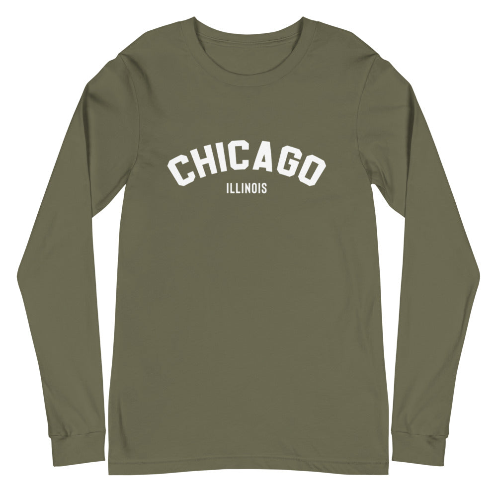 Chicago Illinois Classic Unisex Long Sleeve Tee