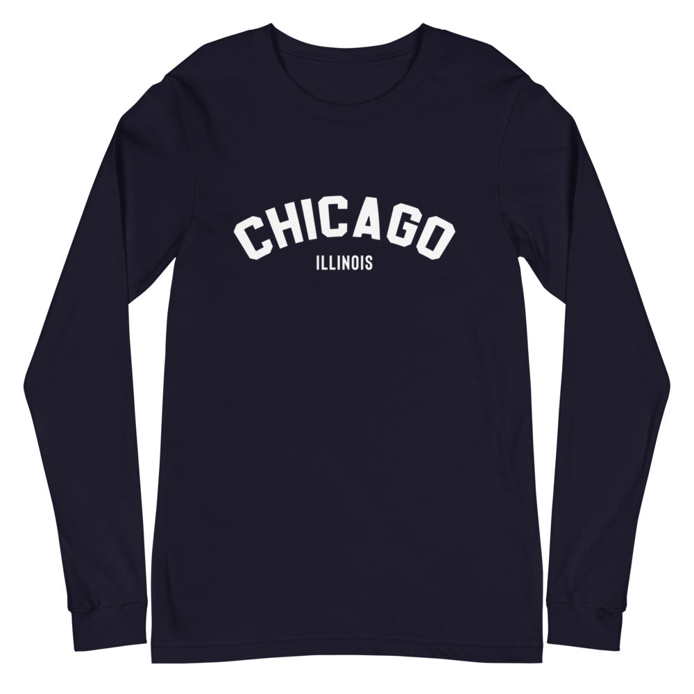 Chicago Illinois Classic Unisex Long Sleeve Tee