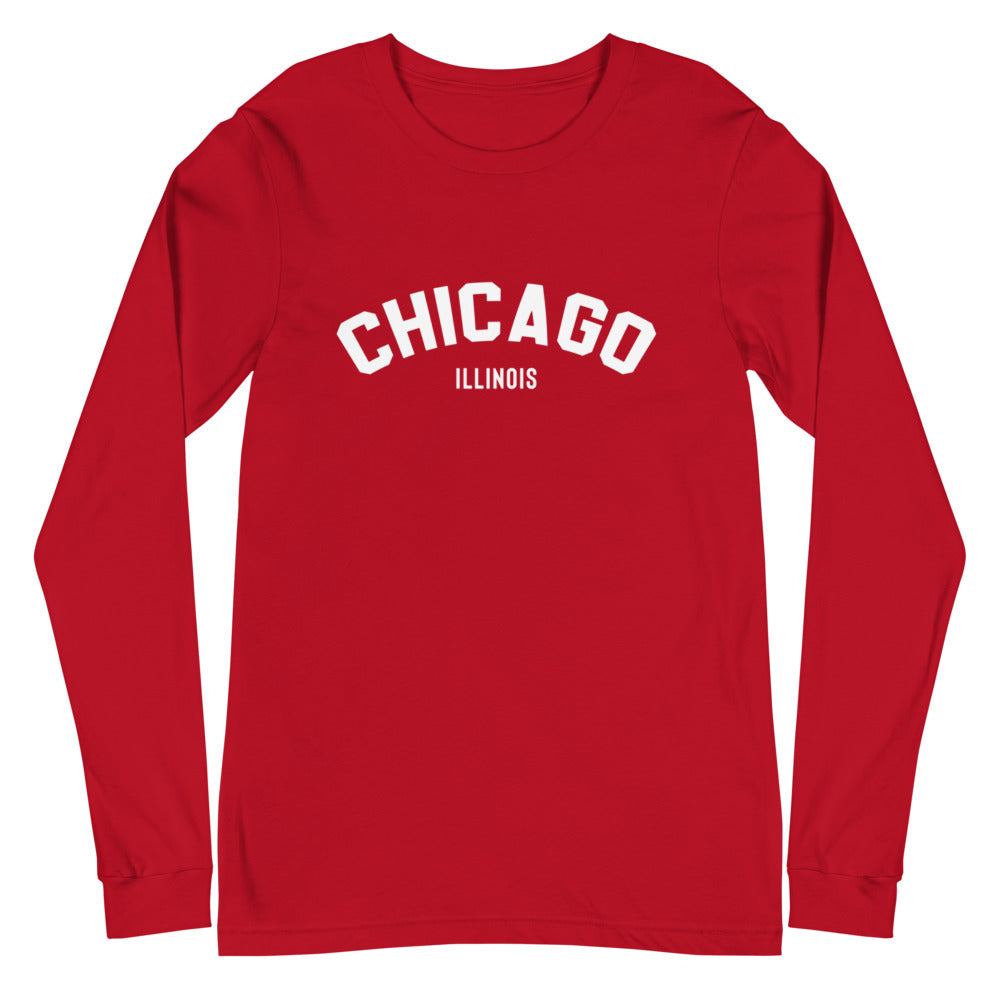 Chicago Illinois Classic Unisex Long Sleeve Tee