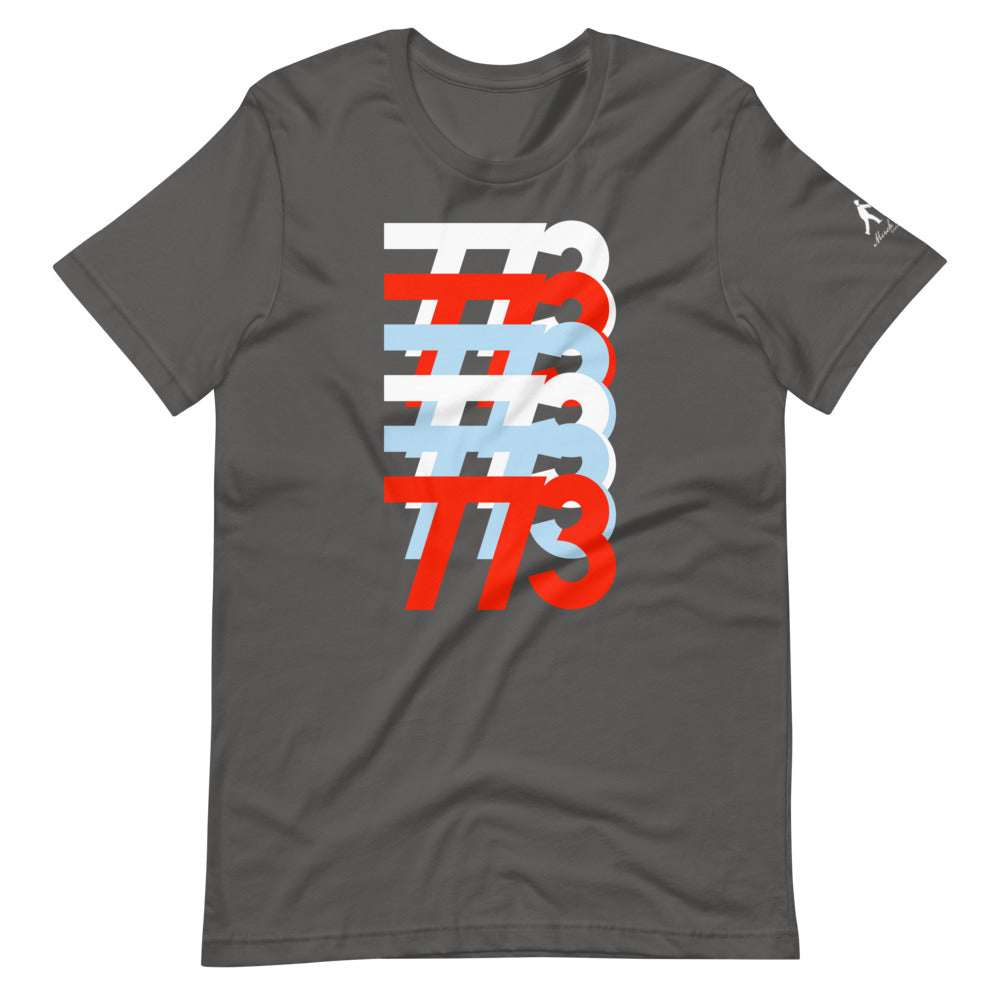 773 Chicago Area Code Short-Sleeve Unisex T-Shirt