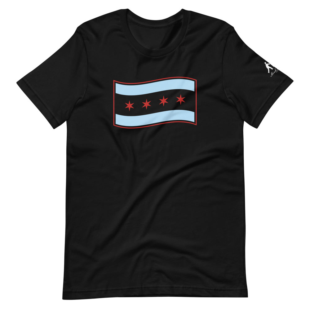 Chicago Flag Short-Sleeve Unisex T-Shirt