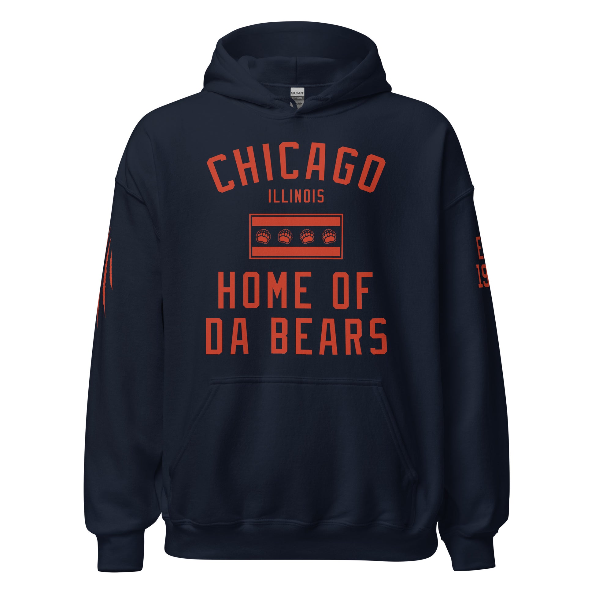 vintage chicago bears hoodie