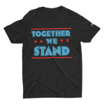 Black shirt with Together We Stand text