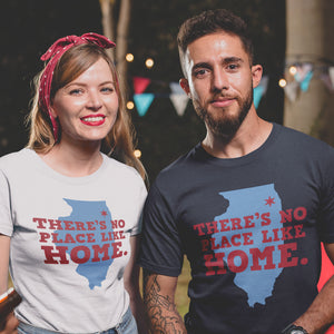 There's No Place Like Home Illinois T-Shirt