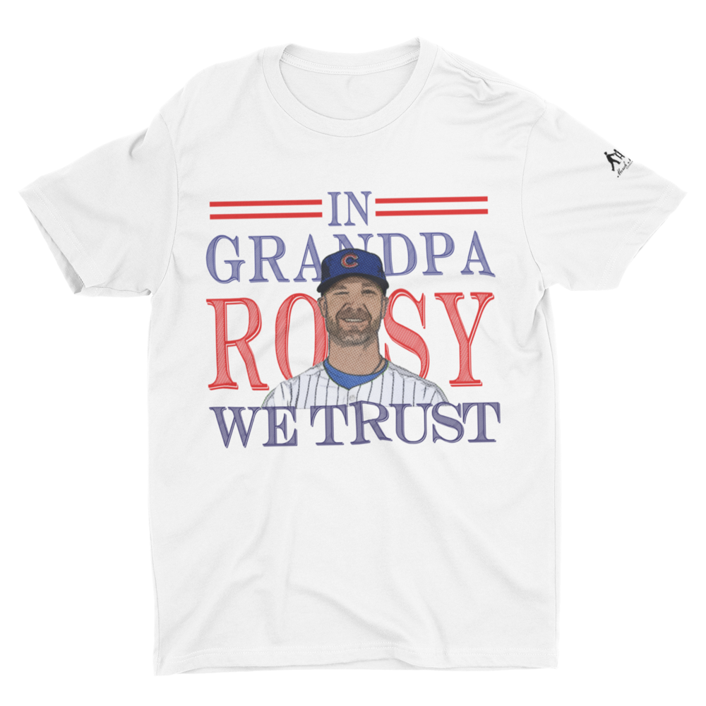 in Grandpa Rossy We Trust Short-Sleeve Unisex T-Shirt | merch Monger Athletic Heather / 2XL