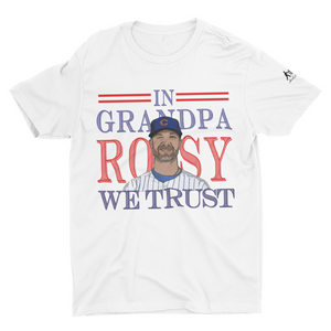 White Grandpa Rossy Cubs Shirt