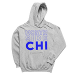 Heath Grey Hoodie with North Side Chicago on front