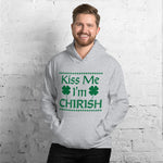 Kiss Me I'm Chirish Unisex Hoodie
