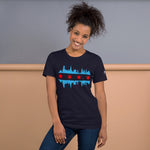 Chicago Skyline Short-Sleeve Unisex T-Shirt
