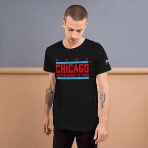 Chicago 1833 Short-Sleeve Unisex T-Shirt