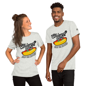 Chicago Style Hot Dog Short-Sleeve Unisex T-Shirt