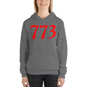 Chicago 773 Area Code Unisex Hoodie