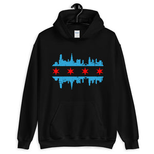 Chicago Skyline Unisex Hoodie