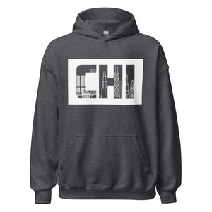 Downtown Chicago Unisex Hoodie
