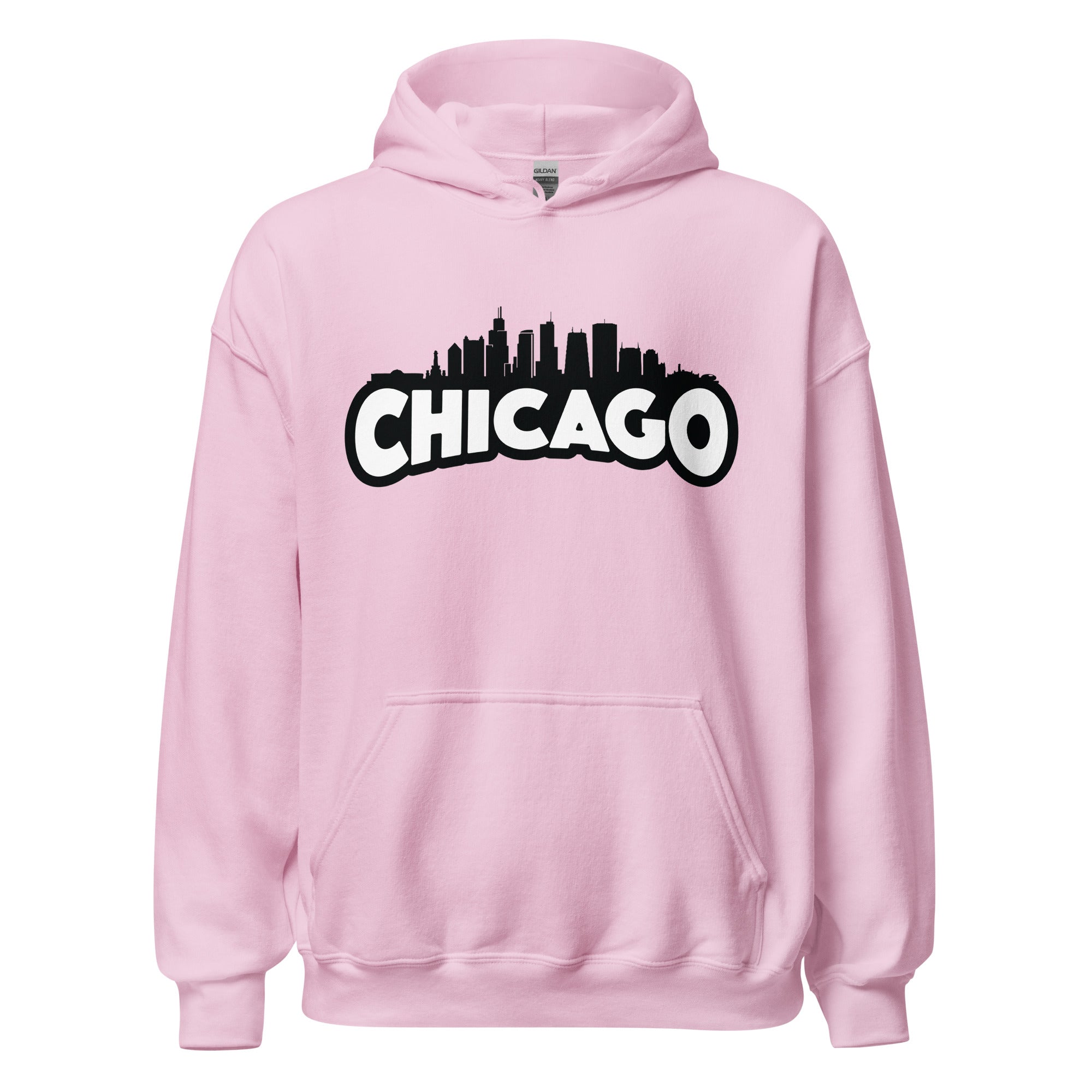chicago skyine hoodie souvenir
