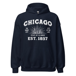Chicago Souvenirs and Travel Gifts - Downtown Chicago Hoodie