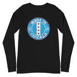 Made In Chicago Badge Unisex Long Sleeve Tee