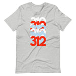 312 Area Code on t-shirt