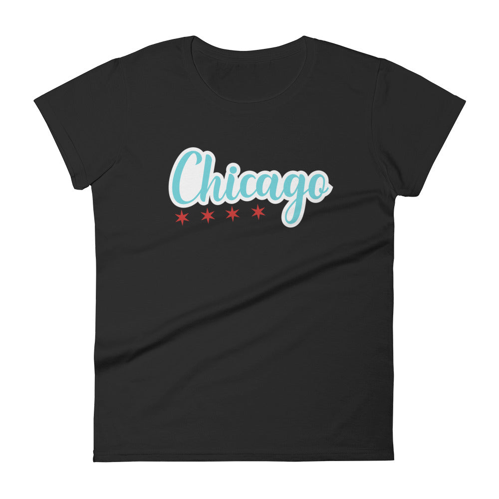 Chicago Stars on t-shirt